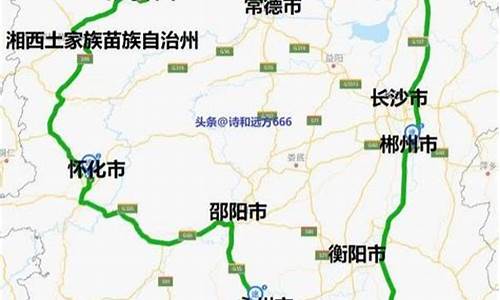 到湖南旅游路线_到湖南旅游路线图