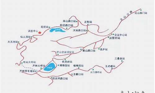 南昌市去庐山旅游路线_南昌市去庐山旅游路线图