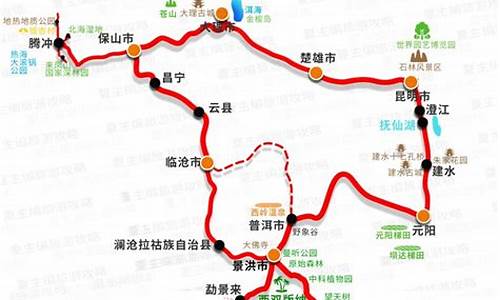 成都到云南旅游自驾游路线怎么走_成都到云南旅游自驾游路线