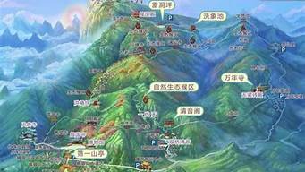 峨眉山自驾路线_峨眉山自驾路线图