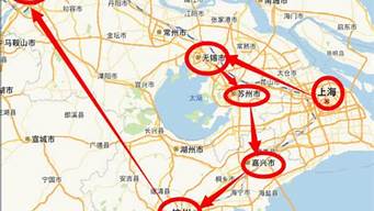 华东五市自助游路线_华东五市自助游路线图