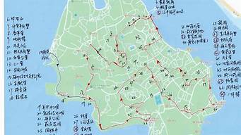 鼓浪屿旅游路线示意图最新_鼓浪屿旅游路线示意图最新版