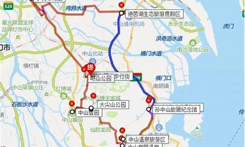 广东中山骑行路线_广东中山骑行路线图